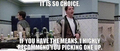 So Choice If You Have The Means GIF