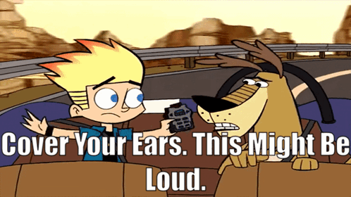 Johnny Test Dukey GIF - Johnny Test Dukey Cover Your Ears GIFs
