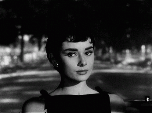 Audrey Hepburn Blink GIF - Audrey Hepburn Blink Wink GIFs