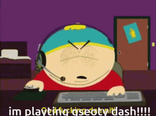 Eric Cartman Geometry Dash GIF - Eric Cartman Geometry Dash Eric Cartman Playing Geometry Dash GIFs