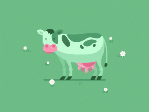 Vaca GIF - Cow Graze Drip GIFs