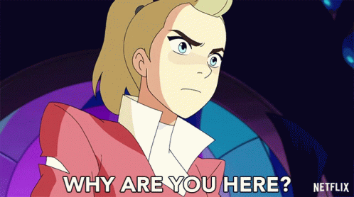 Why Are You Here Adora GIF - Why Are You Here Adora She Ra GIFs