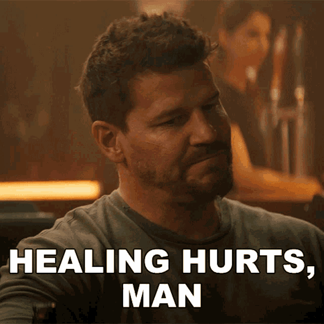 Healing Hurts Man Jason Hayes GIF - Healing Hurts Man Jason Hayes Seal Team GIFs