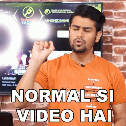Normal Si Video Hai Abhishek Sagar GIF - Normal Si Video Hai Abhishek Sagar कुछख़ासनहीं GIFs