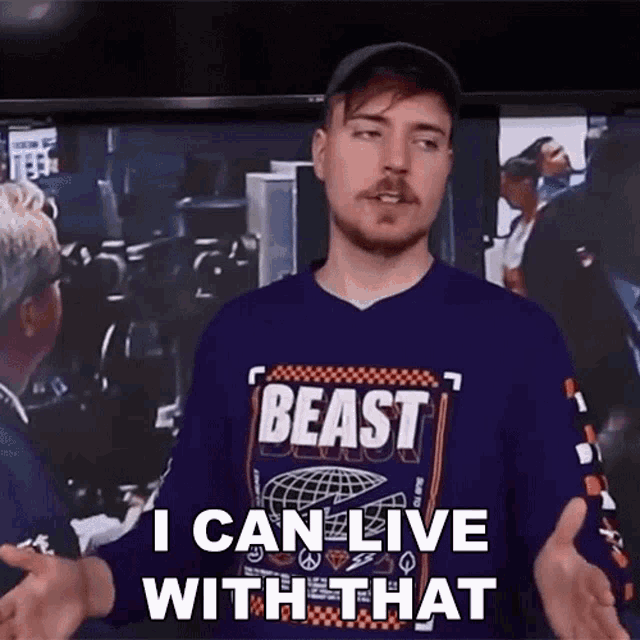 I Can Live With That Jimmy Donaldson GIF - I Can Live With That Jimmy Donaldson Mrbeast GIFs
