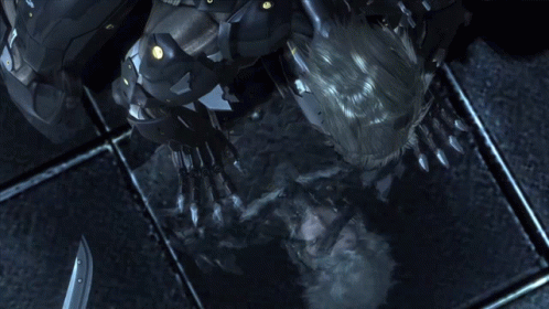 Raiden Metal Gear Rising GIF - Raiden Metal Gear Rising Floor Punch GIFs