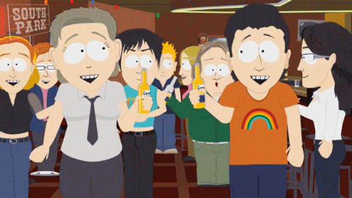 Cheers South Park GIF - Cheers South Park Celebrating GIFs