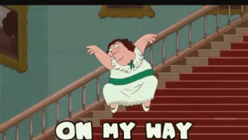 Peter Griffin On My Way GIF - Peter Griffin On My Way Family Guy GIFs
