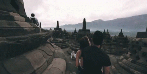 Yogyakarta 5 GIF - Candi Borobudur Romantis Romantic GIFs