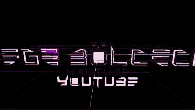 a black background with red and white letters that says youtube
