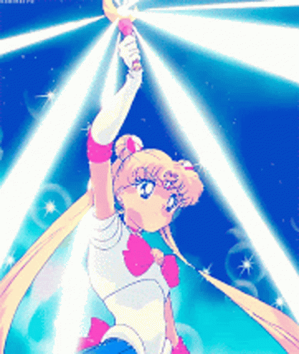 Sailor Moon Power GIF - Sailor Moon Power Charge Up GIFs
