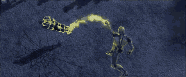 a person is standing in a dark room with smoke coming out of their mouth