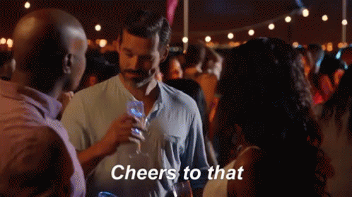 Cheers GIF - Cheers To That Cheers Clink GIFs