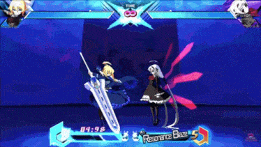 a screenshot of a video game that says resonance blaze on it