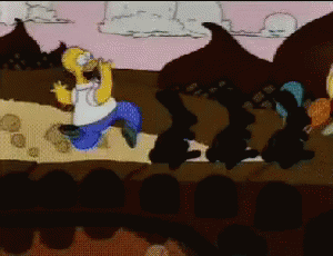 Chocolate Bunnies GIF - Chocolate Bunny Simpsons Homer GIFs