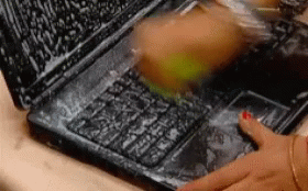 Keyboard Deep Cleanse GIF - Keyboard Deep Cleanse Cant Unsee GIFs