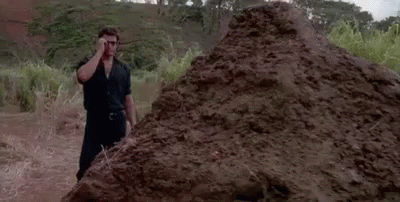 Big Pile Of Shit GIF - Shit Jeffgoldblum Jurassicpark GIFs