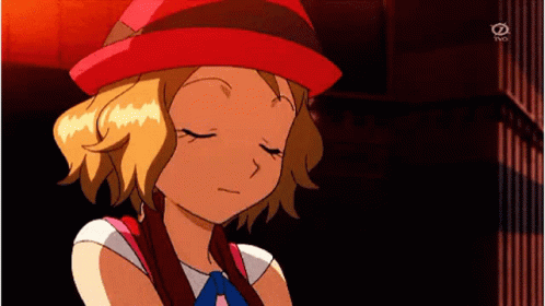 Amourshipping Serena Blush GIF - Amourshipping Serena Blush Pokemon GIFs