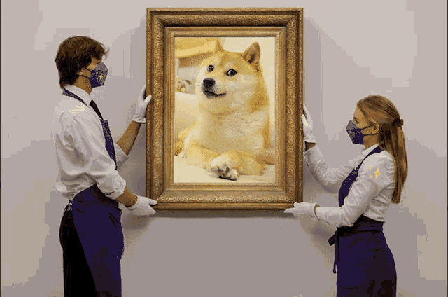 Shredding The Picture The Doge Nft GIF - Shredding The Picture The Doge Nft Break Into Pieces GIFs