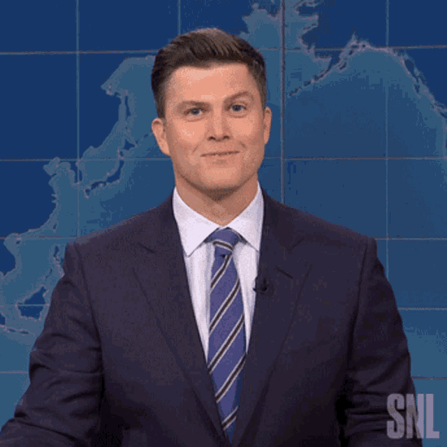 Laughing Colin Jost GIF - Laughing Colin Jost Saturday Night Live GIFs