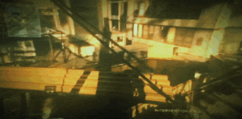 a video game screen shows the word intervention on the bottom right