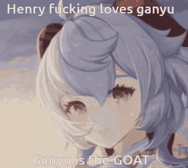 Ganyu Henry GIF - Ganyu Henry Love GIFs