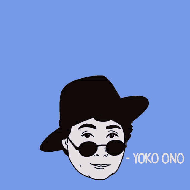 a yoko ono quote that says world peace is a one project that we have to do together