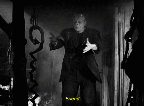 Friend Frankenstein GIF