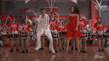 Dancing Together Troy Bolton GIF - Dancing Together Troy Bolton Gabriella Montez GIFs