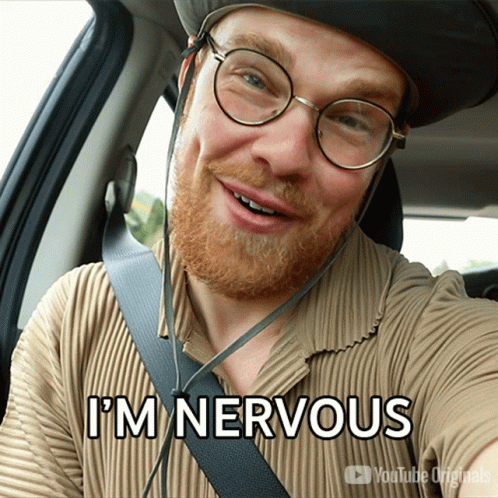 Im Nervous Gregory Brown GIF - Im Nervous Gregory Brown Shut It Off Asap GIFs