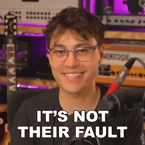 It'S Not Their Fault Hunter Engel GIF - It'S Not Their Fault Hunter Engel Agufish GIFs