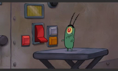 Spongebob Plankton GIF - Spongebob Plankton Button GIFs