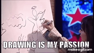 Drawing Drawing Is My Passion GIF - Drawing Drawing Is My Passion Edita Aradinovic GIFs