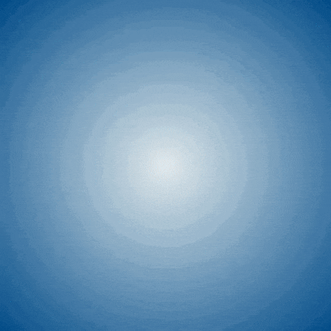 there is a circle in the middle of the blue background .