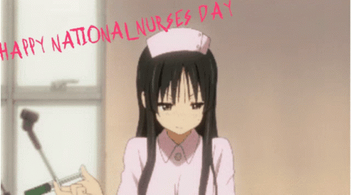 Happy National Nurses Day Nurse GIF - Happy National Nurses Day Nurse Anime GIFs
