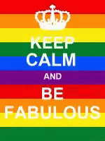 Rainbow Keep Calm GIF - Rainbow Keep Calm Be Fabulous GIFs