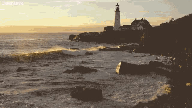 Lighthouse Seaside GIF - Lighthouse Seaside Beach GIFs