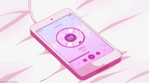 Anime Music Phone GIF - Anime Music Phone GIFs