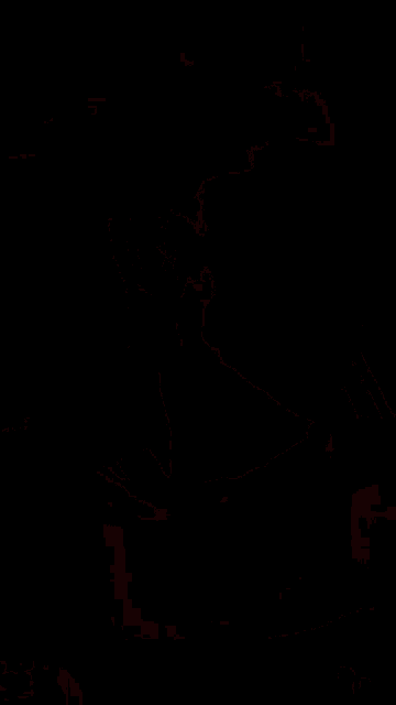a man 's face is visible in a red background with the letter x on his shirt