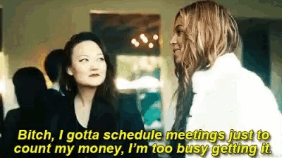 Beyonce Meetings GIF