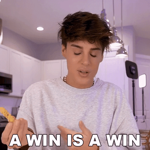 A Win Is A Win Raphael Gomes GIF - A Win Is A Win Raphael Gomes Raphaelgomesx GIFs