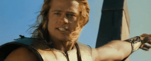 Achilles Brad Pitt GIF - Achilles Brad Pitt Illiad GIFs