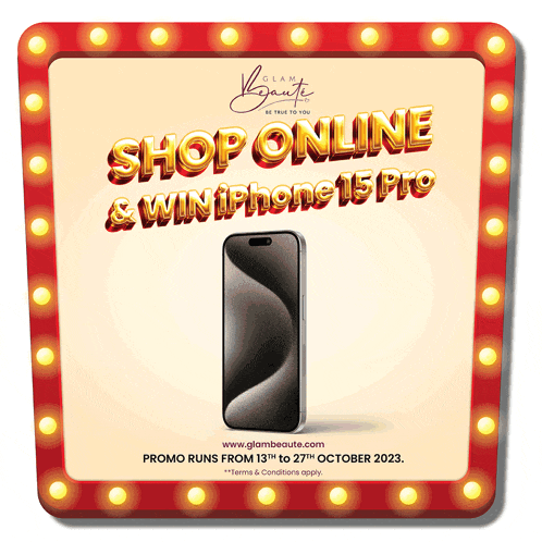 a sign that says shop online & win iphone 15 pro