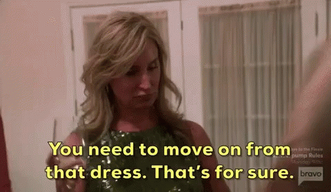 Sonja Move In From That Dress GIF - Sonja Move In From That Dress Rhony GIFs