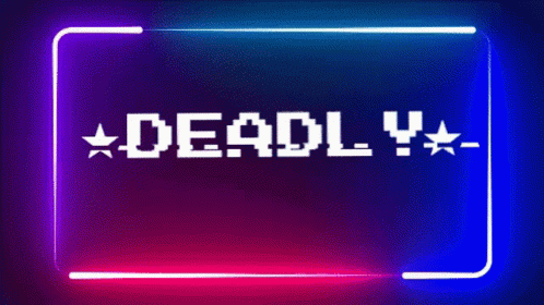 Neon Deadly GIF - Neon Deadly Text GIFs