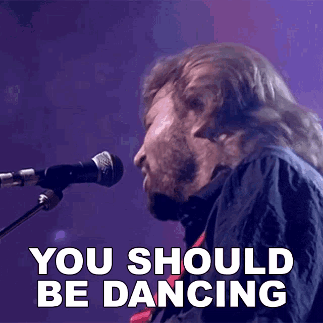 You Should Be Dancing Barry Gibb GIF - You Should Be Dancing Barry Gibb Bee Gees GIFs