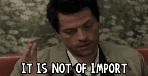 Castiel Not GIF