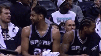 Tim Duncan GIF - Dance Spurs Go Spurs Go GIFs