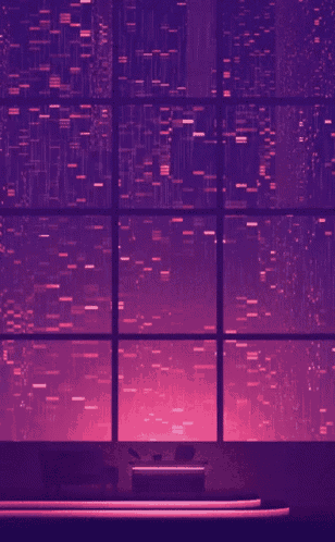 a purple background with a lot of squares and lines on it