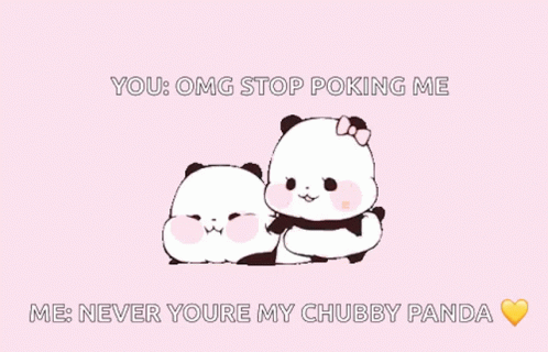 Panda My Chubby Panda GIF - Panda My Chubby Panda Poking GIFs